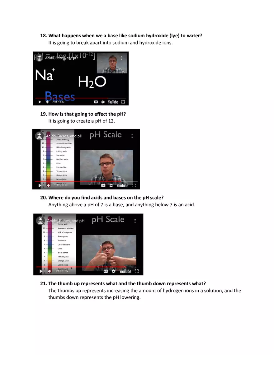 Lab 4, Part 3 - Acids, Bases, and PH - Page 7
