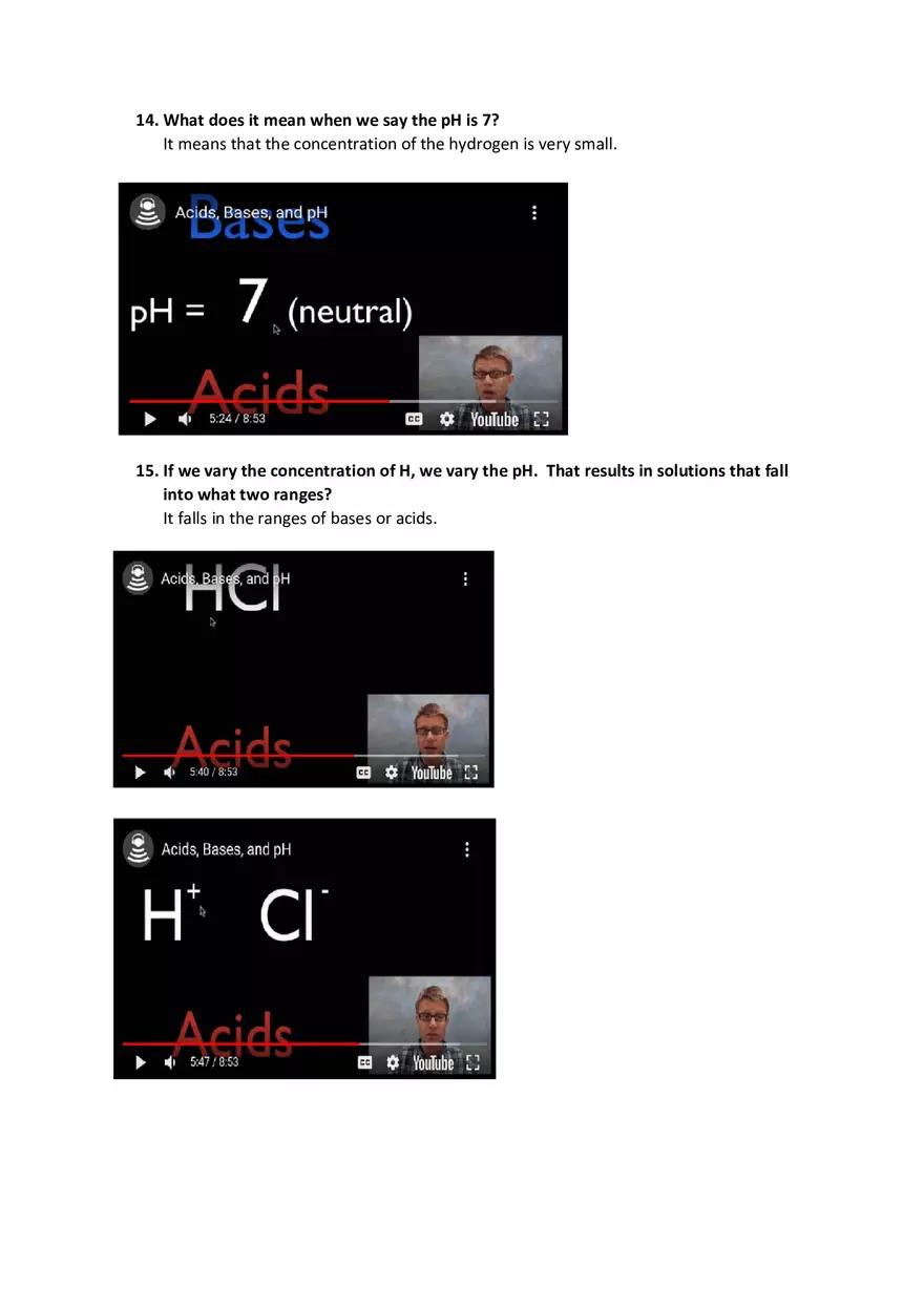 Lab 4, Part 3 - Acids, Bases, and PH - Page 5