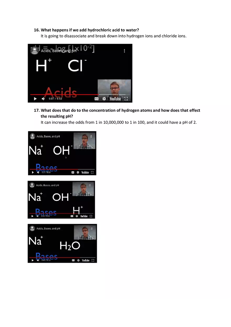 Lab 4, Part 3 - Acids, Bases, and PH - Page 6