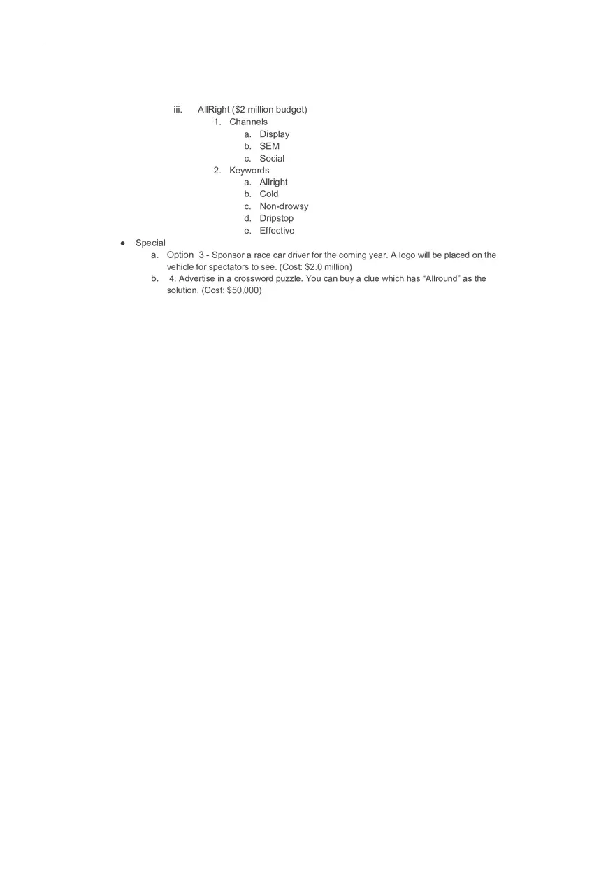 Pharma Sim - Decision Summary Rationale - Page 6