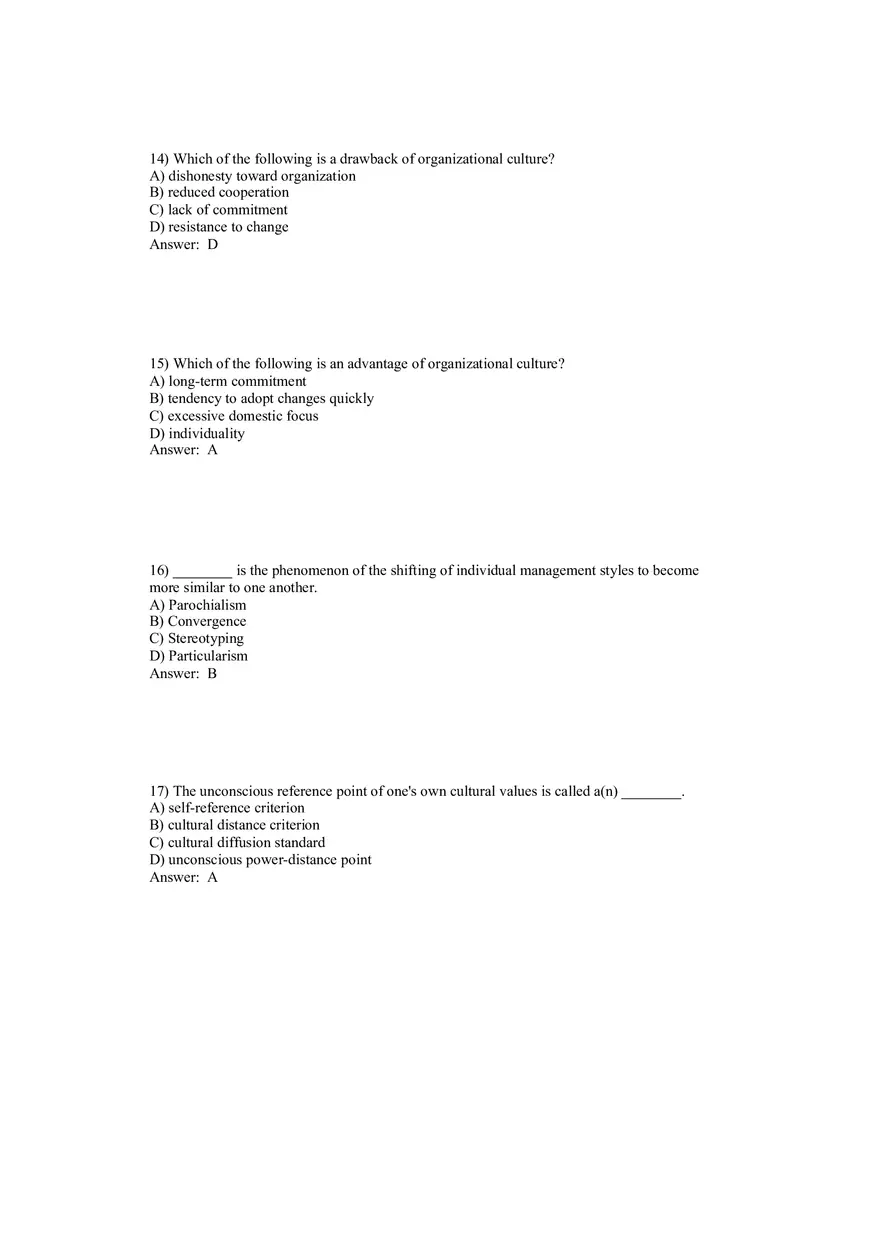 Understanding the Role of Culture Answer Key Part 1 - Page 5