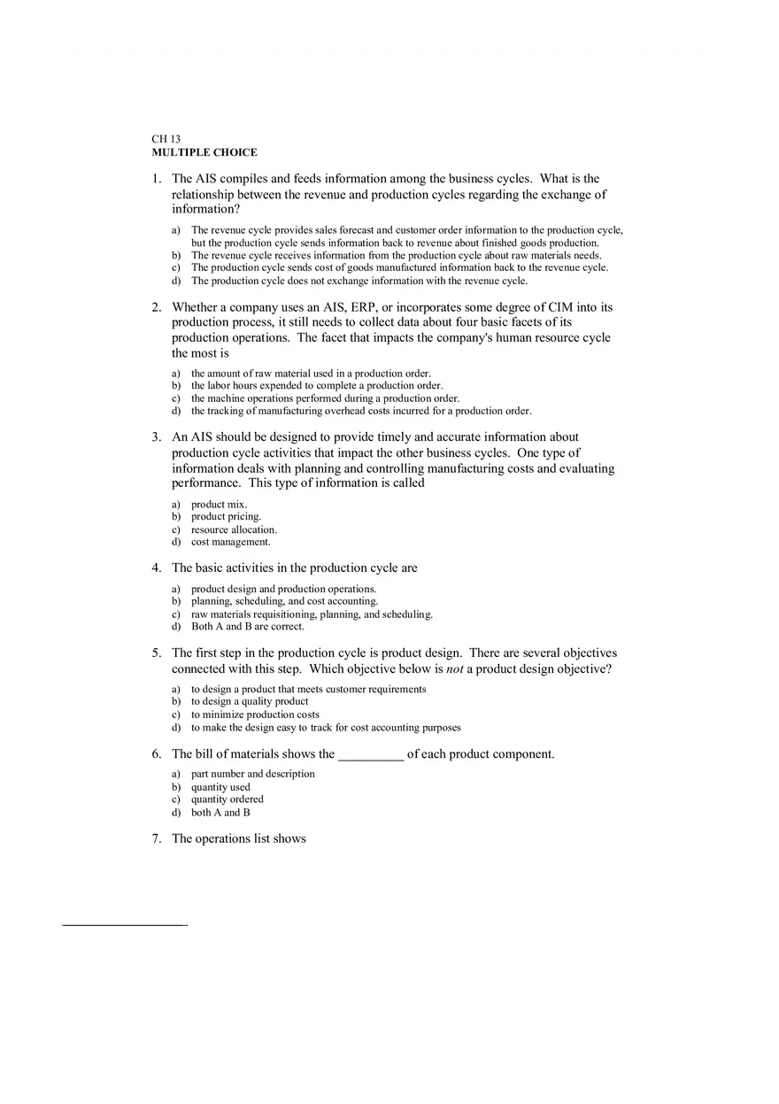 Accounting Information System Answer Key Chapter 12 - Page 8