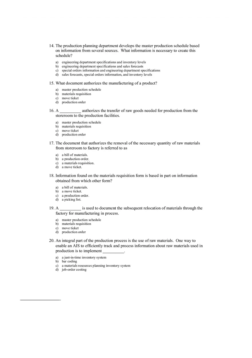 Accounting Information System Answer Key Chapter 12 - Page 10