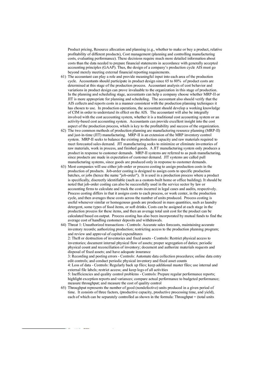 Accounting Information System Answer Key Chapter 12 - Page 6