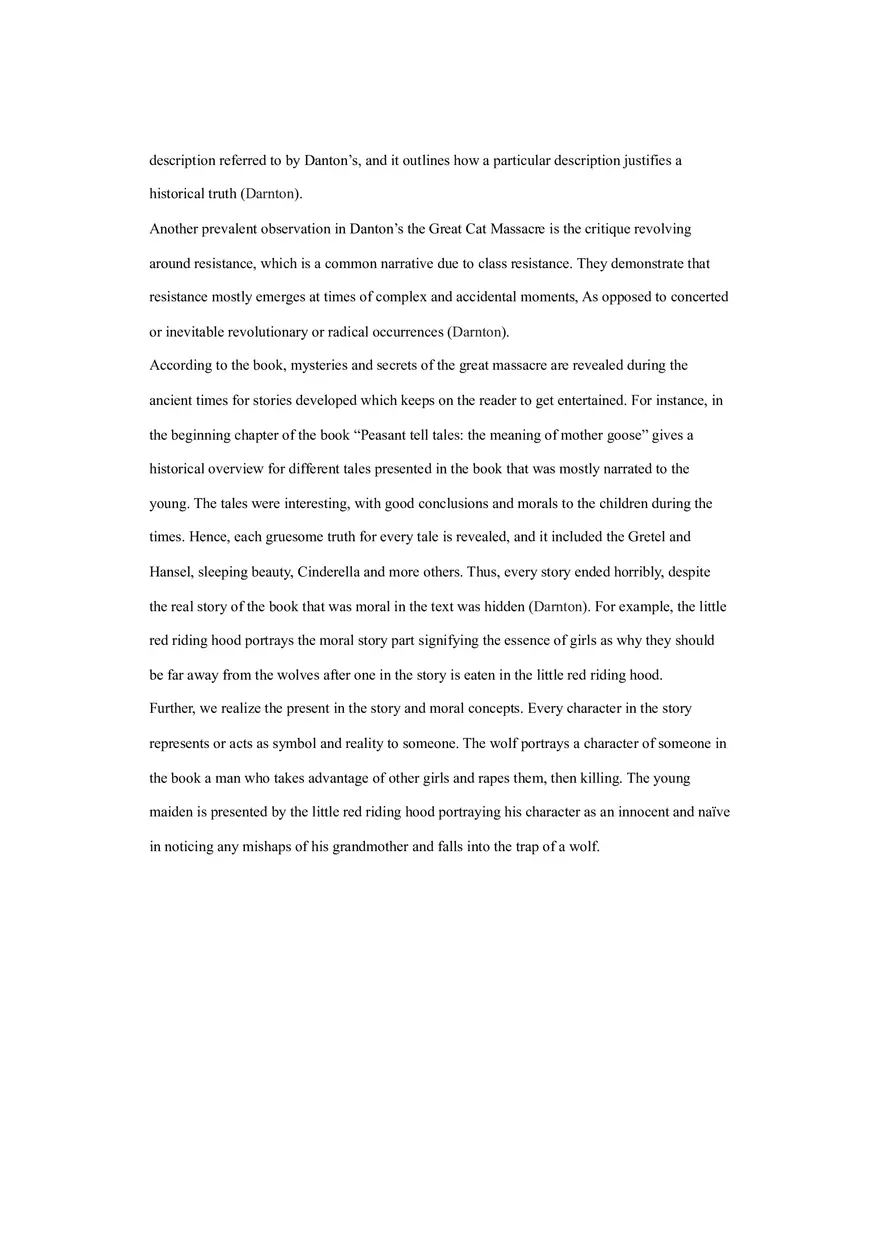 History on The Great Cat Massacre - Page 2