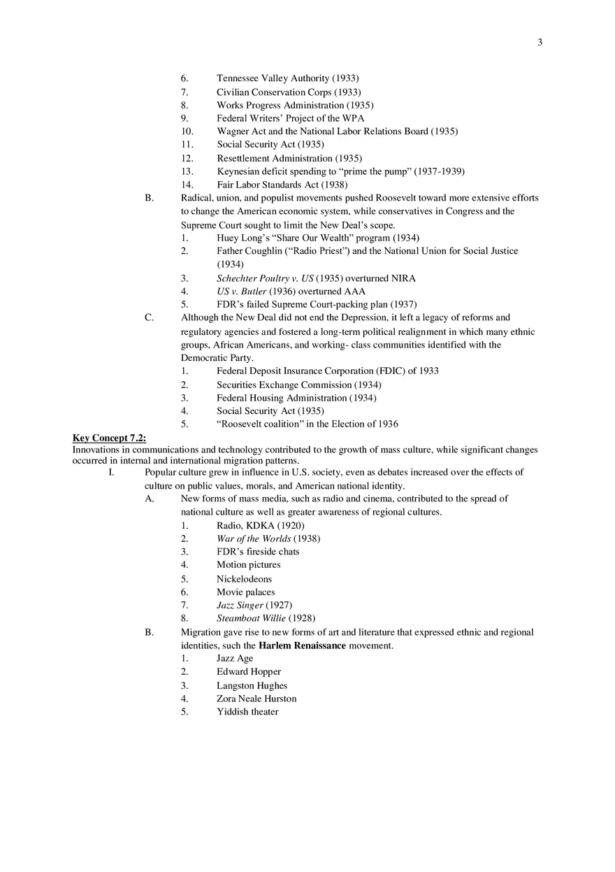 Apush (27-35) (1890-1945) (Frameworks) - Page 3