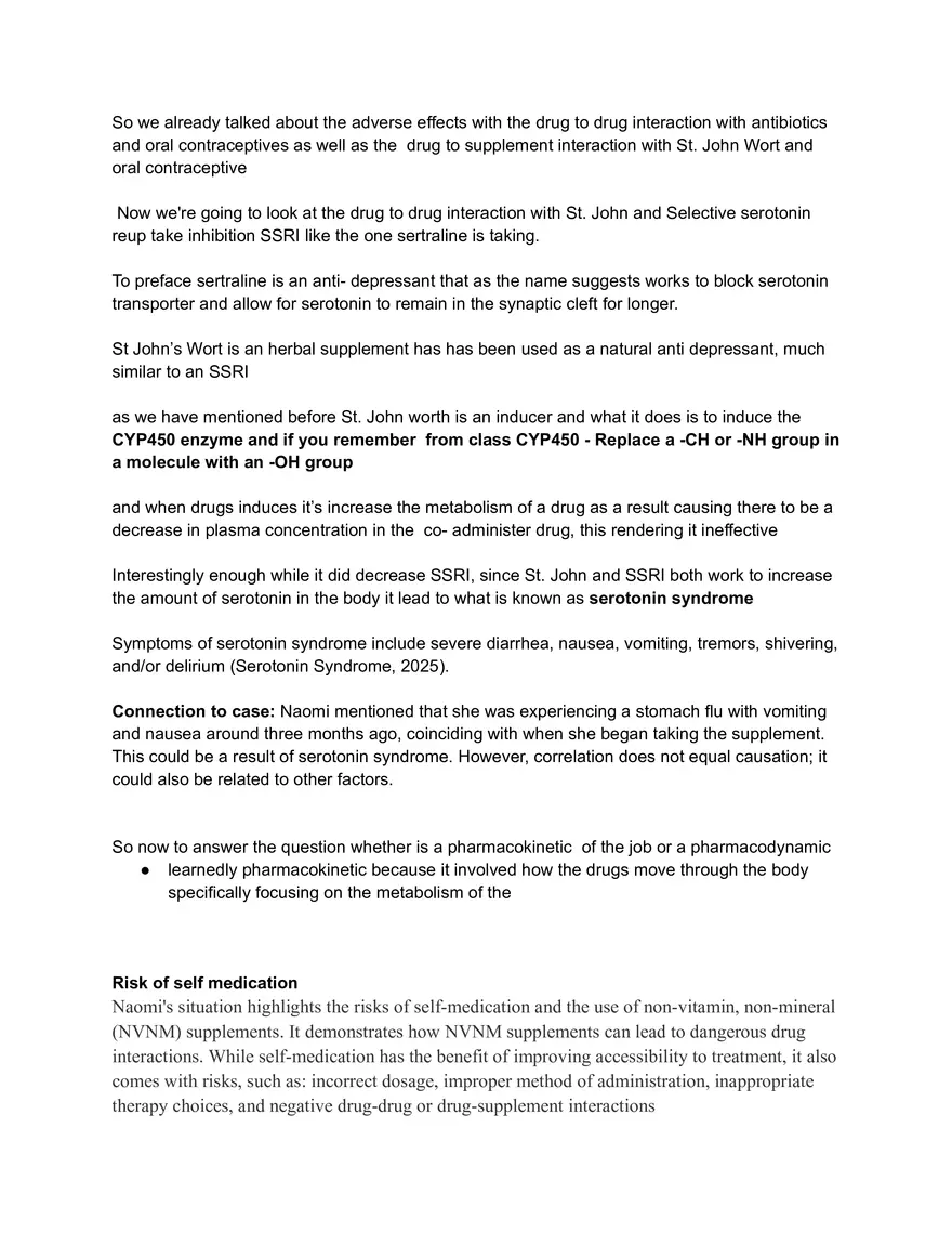 Risk of Self Medication - Page 1