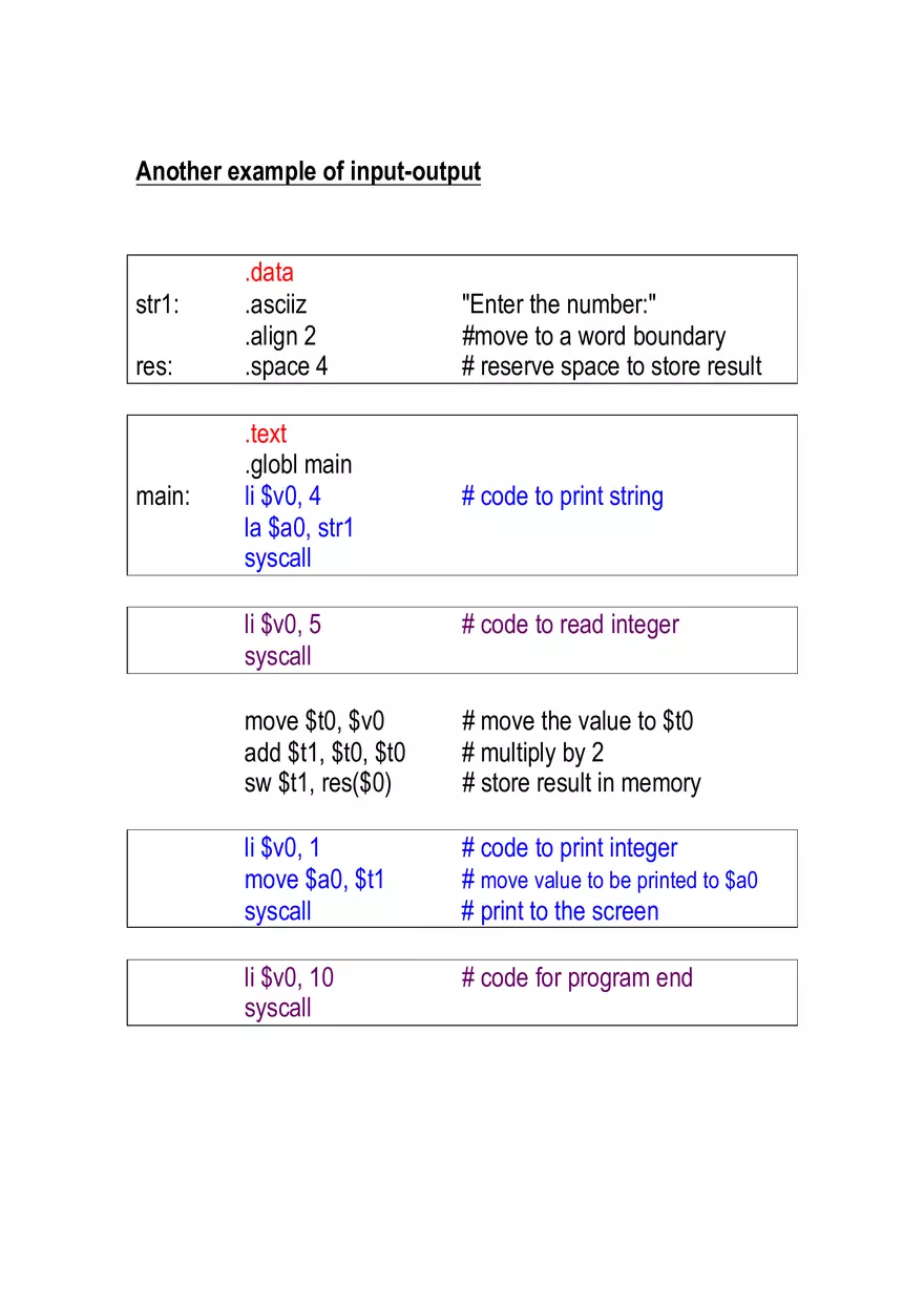 MIPS Registers - Assembly Instructions - Page 7