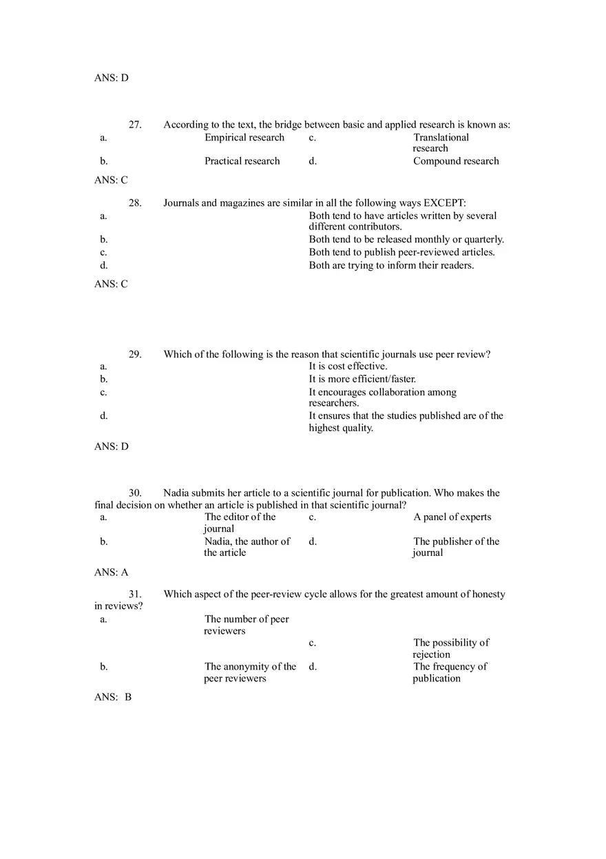Psychology is a Way of Thinking Exam - Page 10