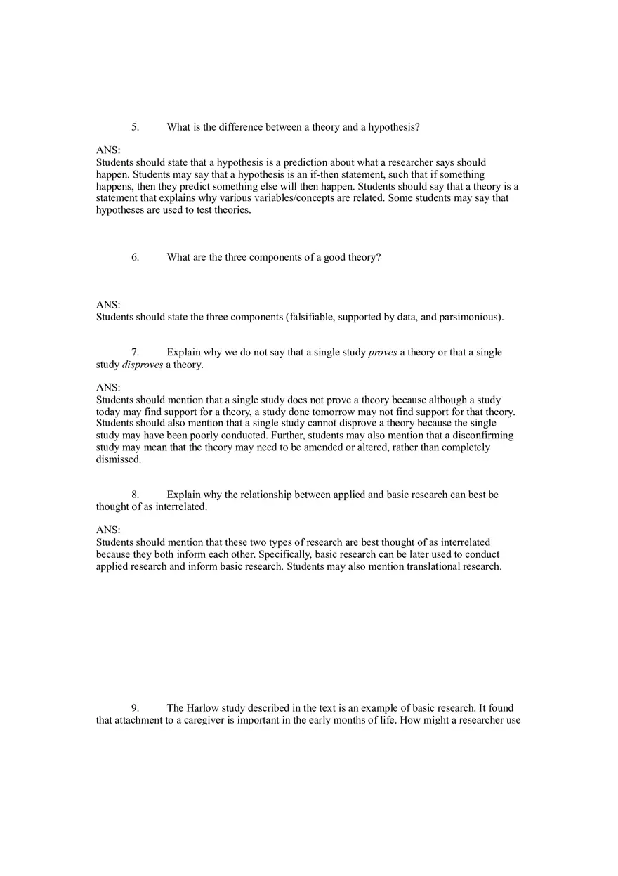 Psychology is a Way of Thinking Exam - Page 3