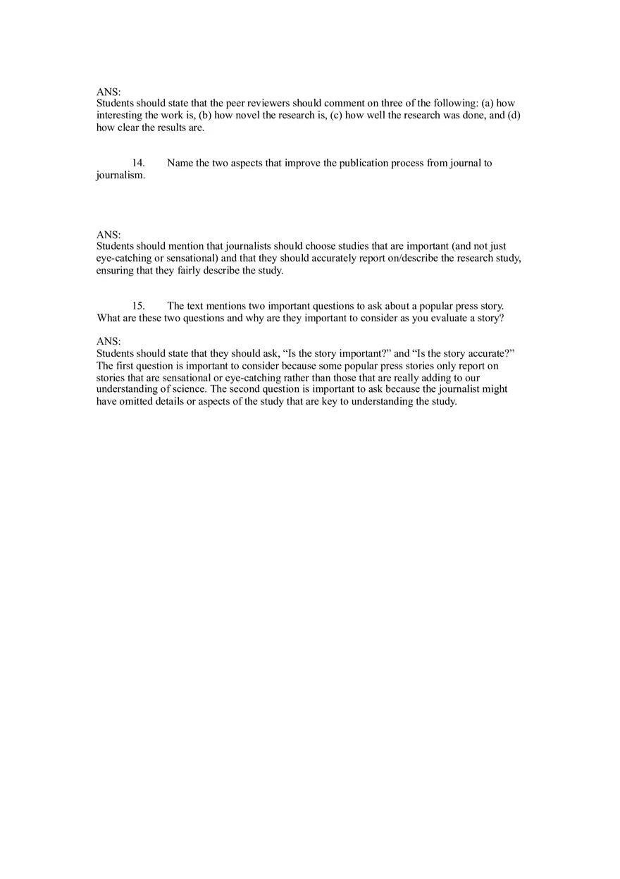 Psychology is a Way of Thinking Exam - Page 5