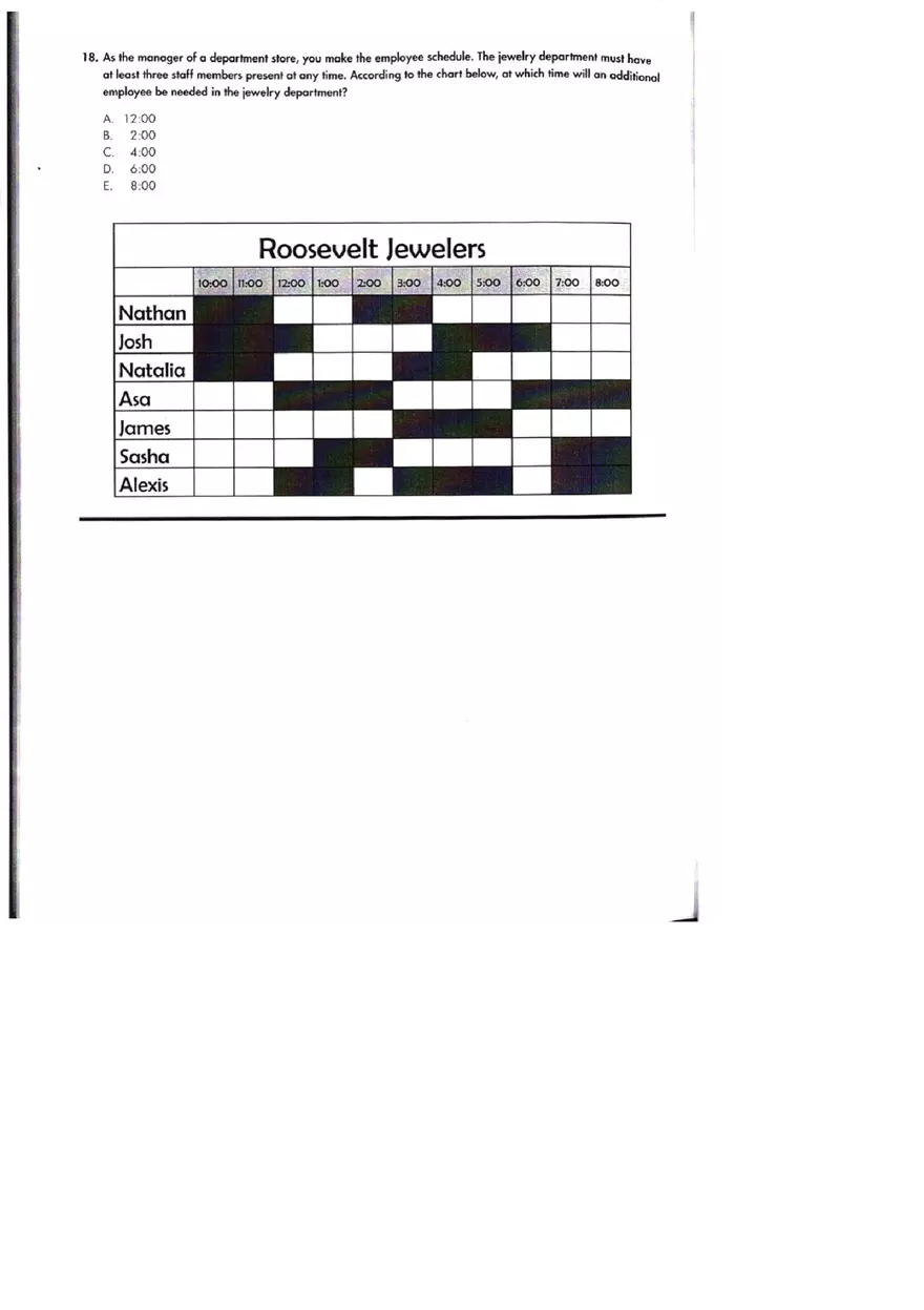 Graphic Literacy Practice Test 2 Part 2 - Page 9