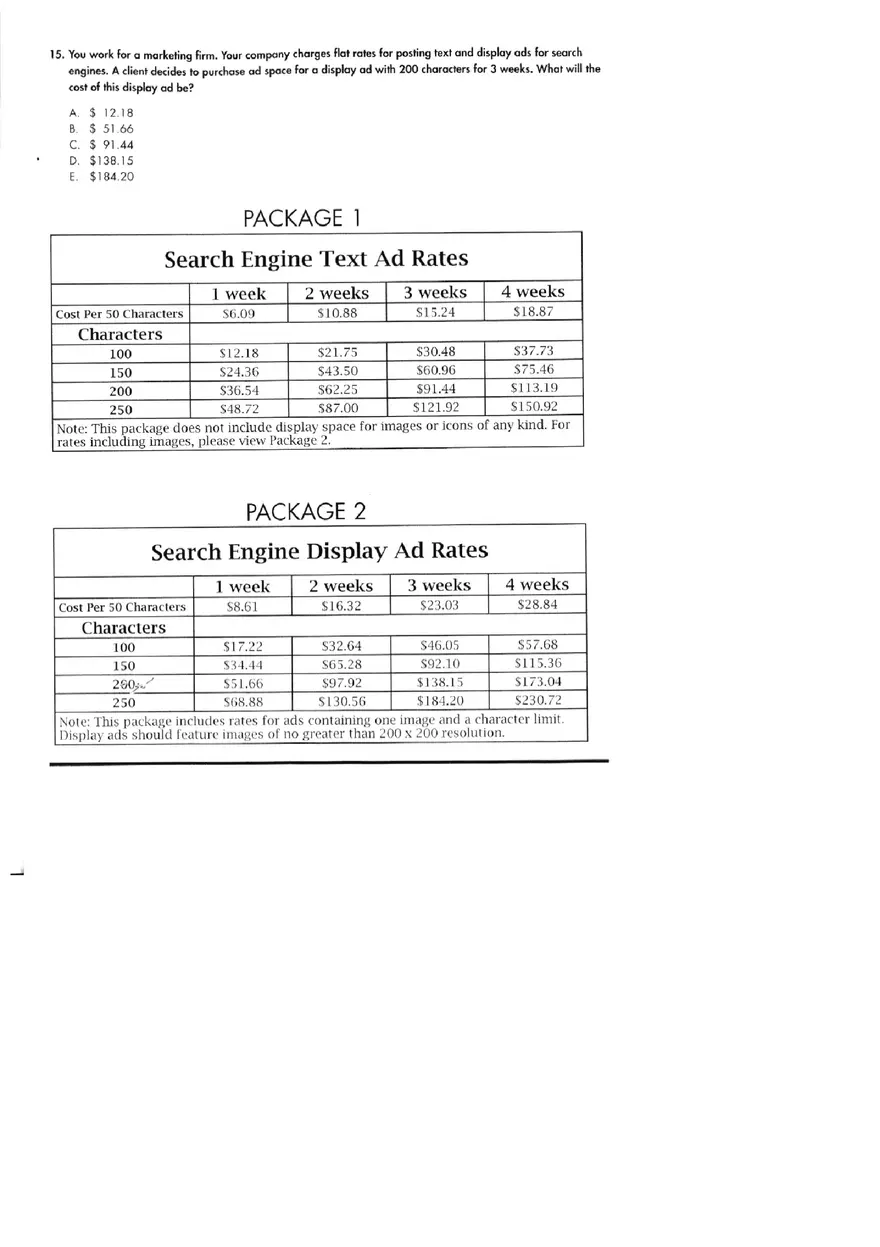 Graphic Literacy Practice Test 2 Part 2 - Page 6