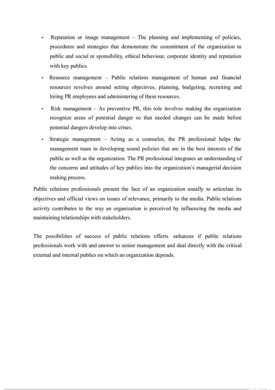 Unit 1 Public Relations Management Part 2 - Page 8