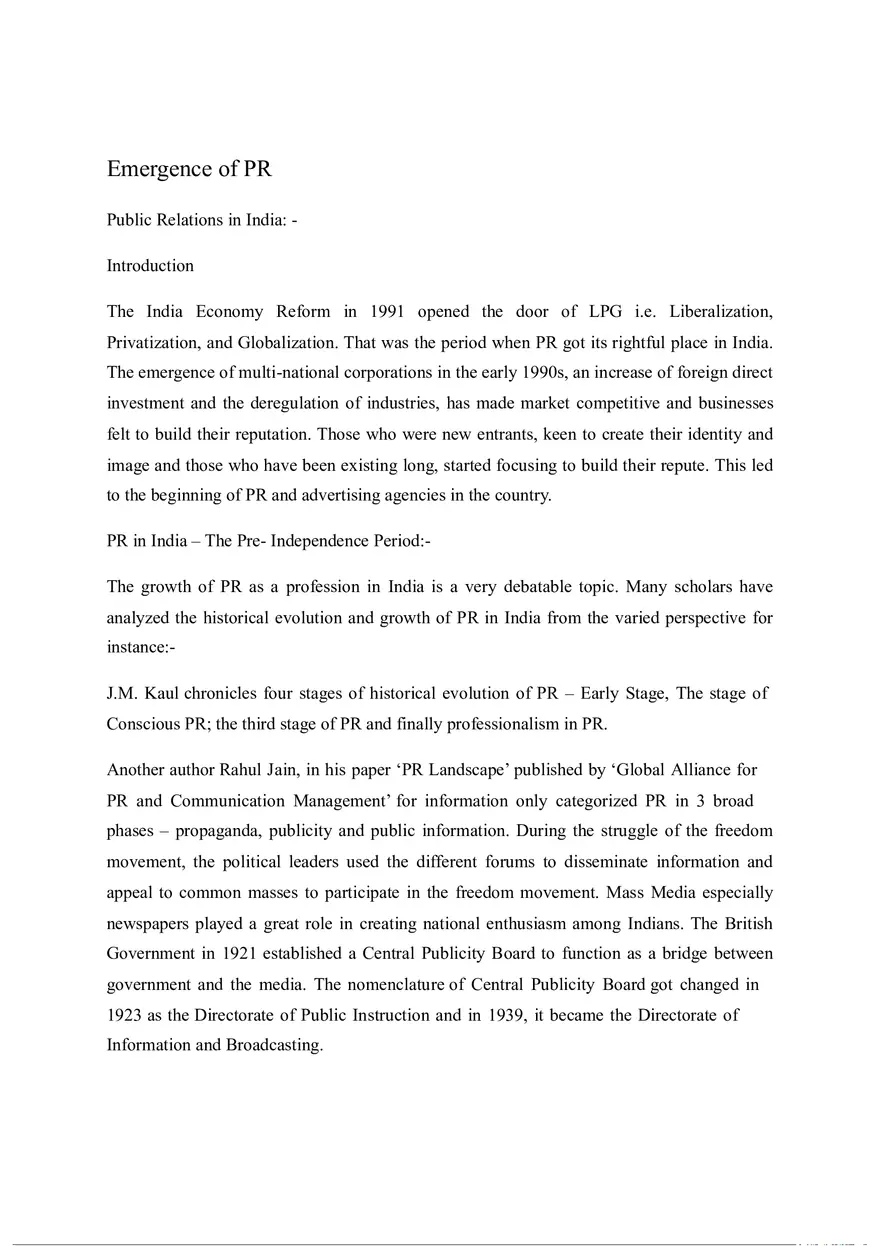 Unit 1 Public Relations Management Part 2 - Page 9