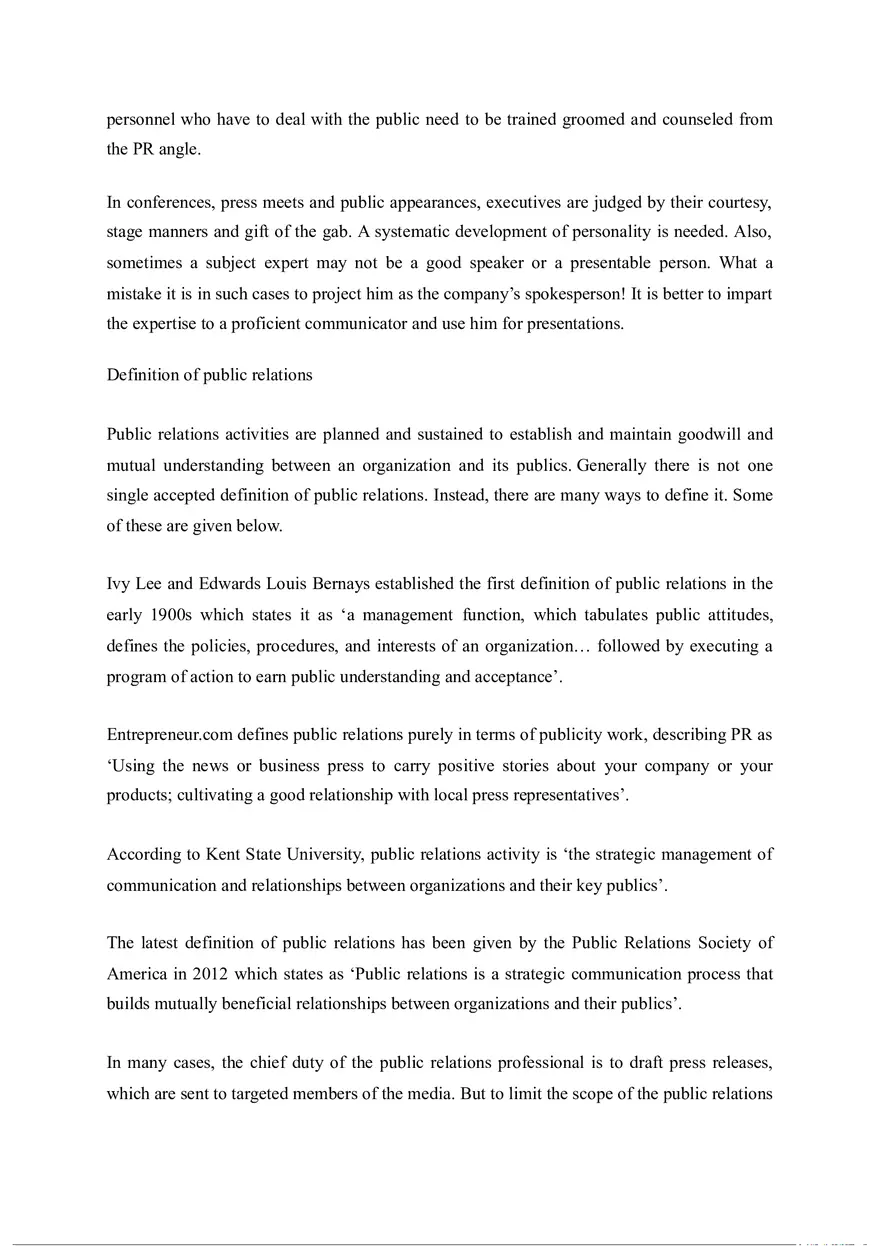 Unit 1 Public Relations Management Part 2 - Page 5