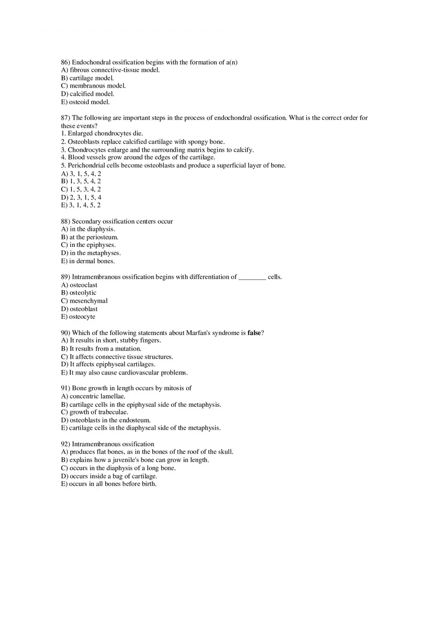 Chapter 6 Bones and Bone Structure Part 2 - Page 2