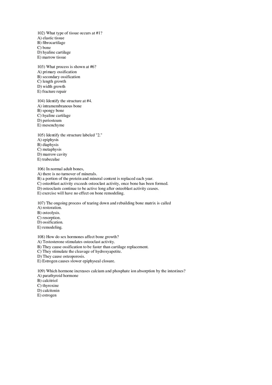 Chapter 6 Bones and Bone Structure Part 2 - Page 6