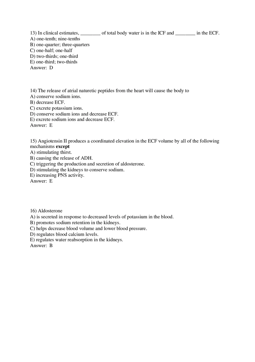 Fluid, Electrolyte, and Acid-Base Balance - Page 11
