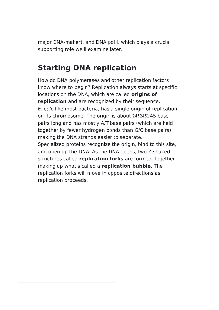 DNA Replication Notes - Page 9