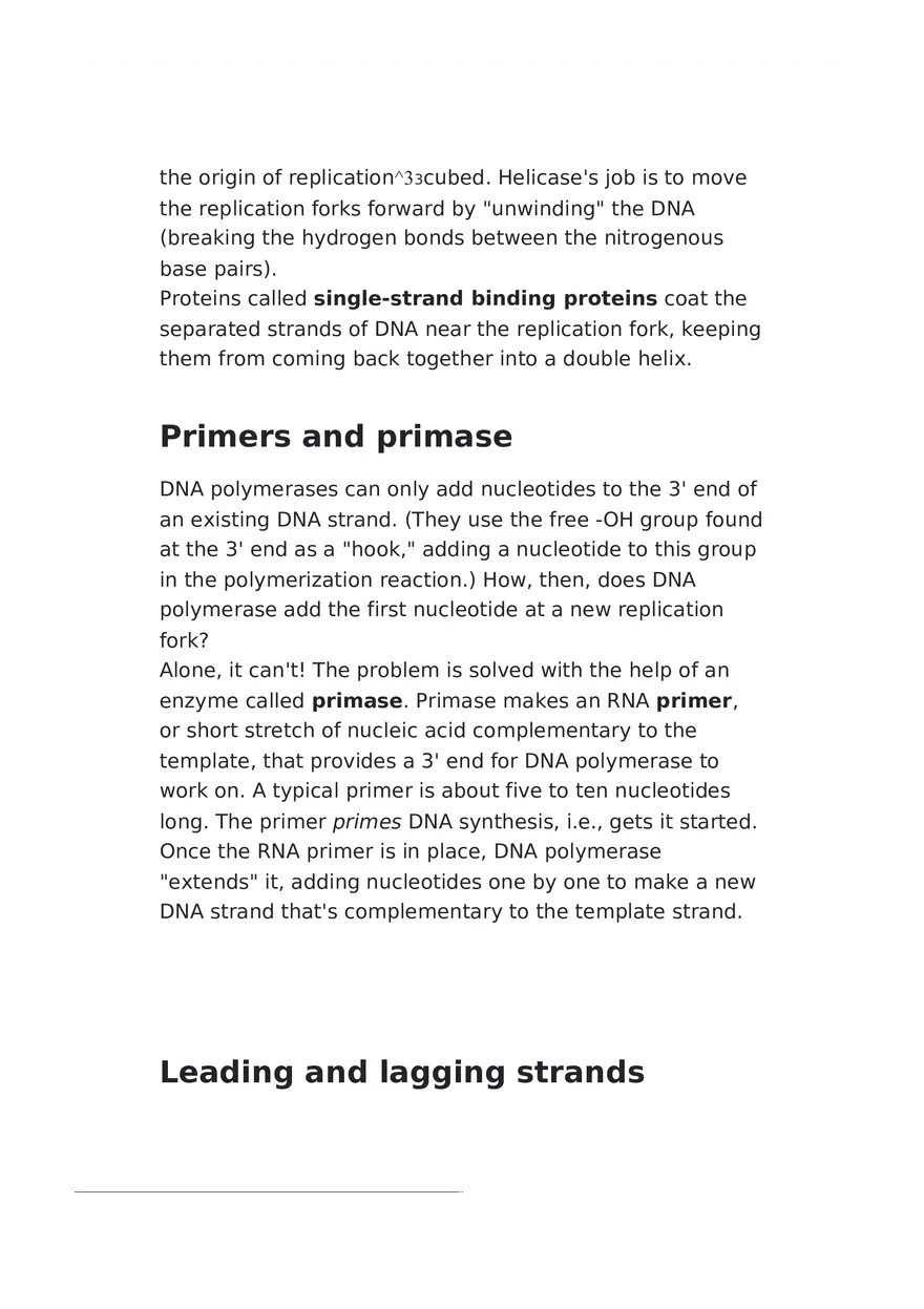 DNA Replication Notes - Page 11