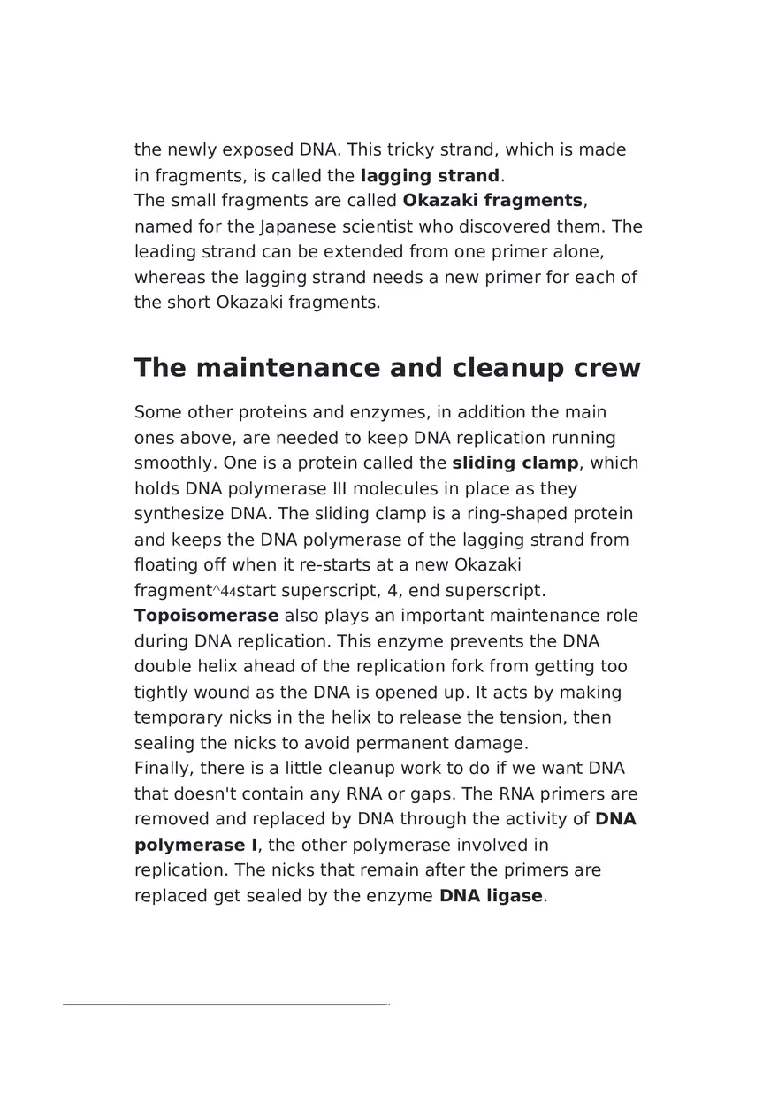 DNA Replication Notes - Page 13
