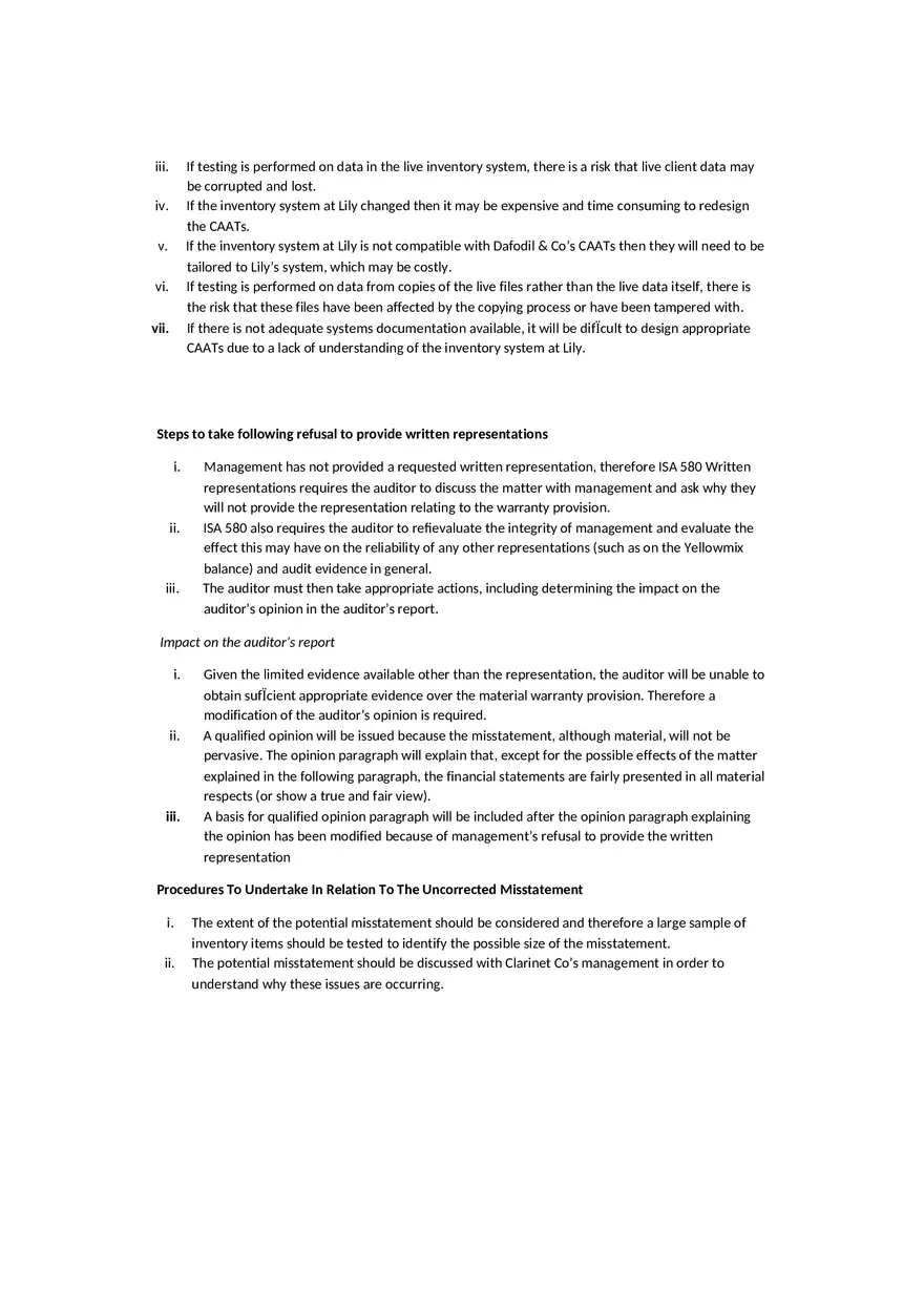 Substantive Procedures - Page 7