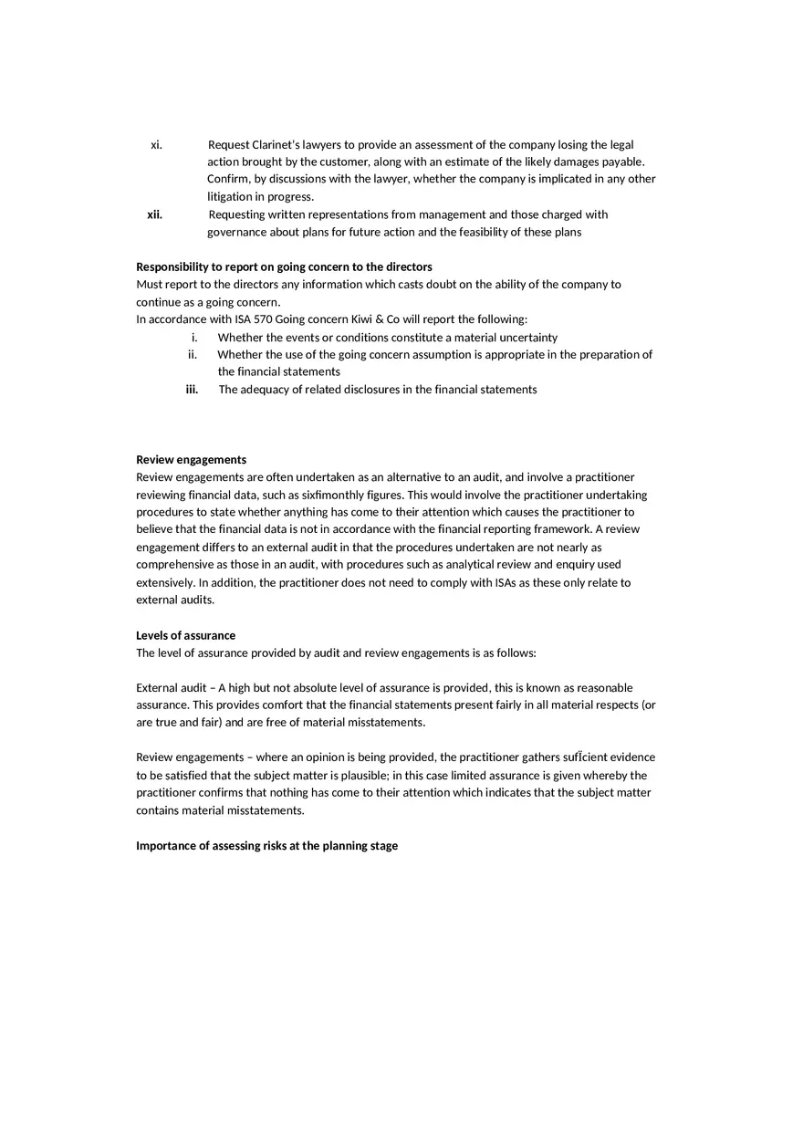 Substantive Procedures - Page 3