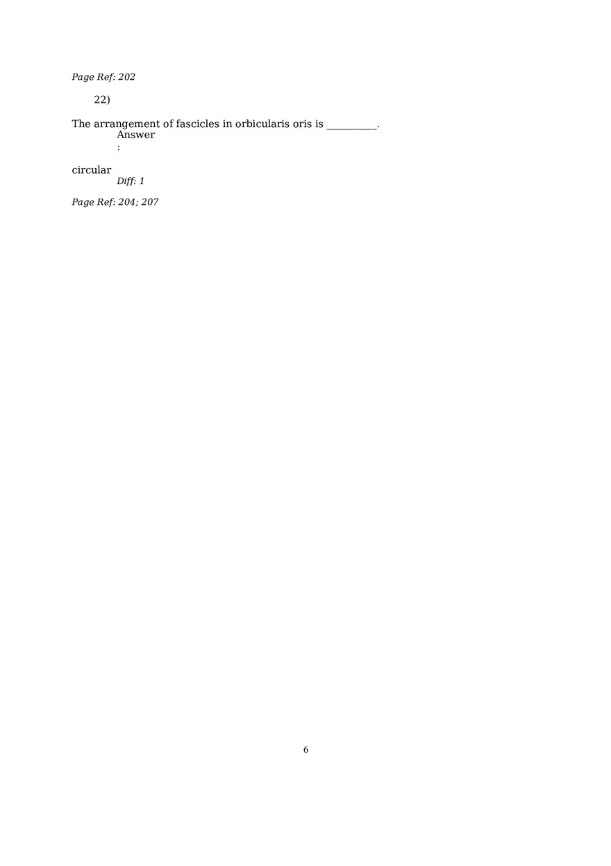 The Muscular System Questions and Answers (1-6) - Page 7