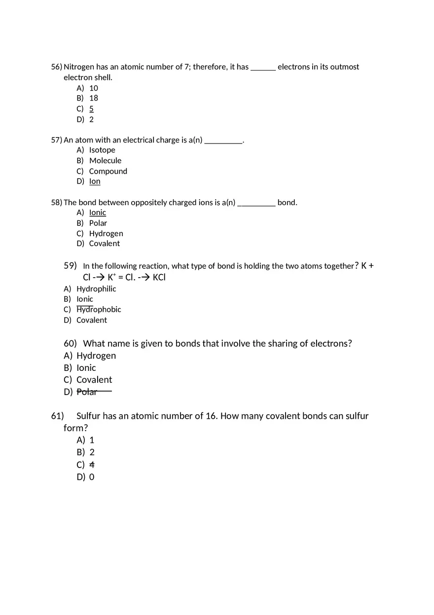 Campbell Essential Bio Test with Answers 1 - Page 10