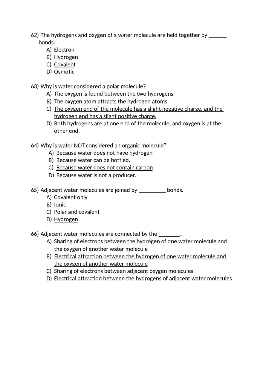 Campbell Essential Bio Test with Answers 1 - Page 11