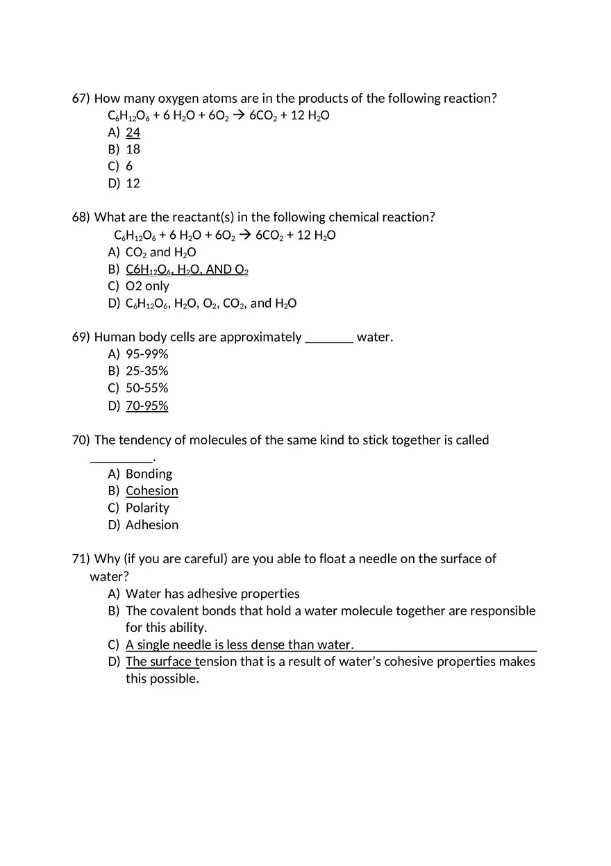 Campbell Essential Bio Test with Answers 1 - Page 3