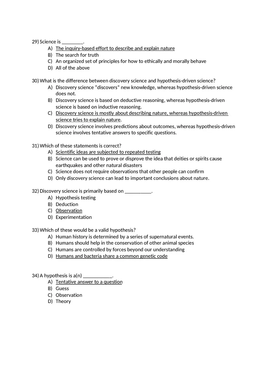 Campbell Essential Bio Test with Answers 1 - Page 6