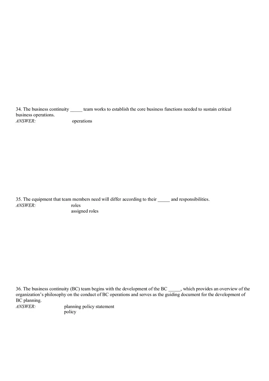 Business Continuity Answer Part 2 - Page 3