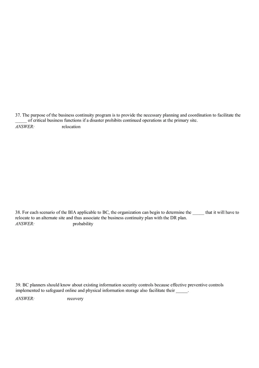 Business Continuity Answer Part 2 - Page 4