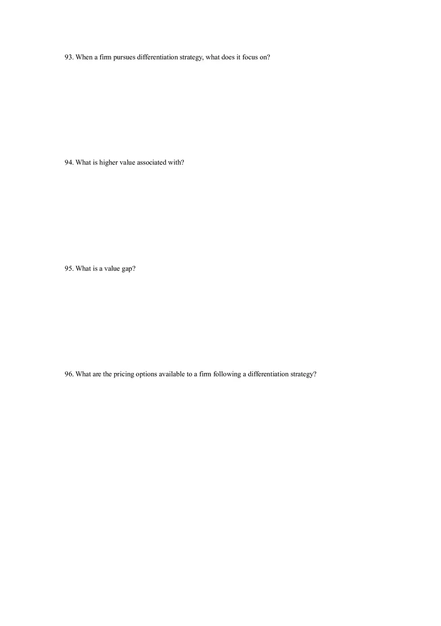 Differentiation, Cost Leadership, and Integration Part 3 - Page 12