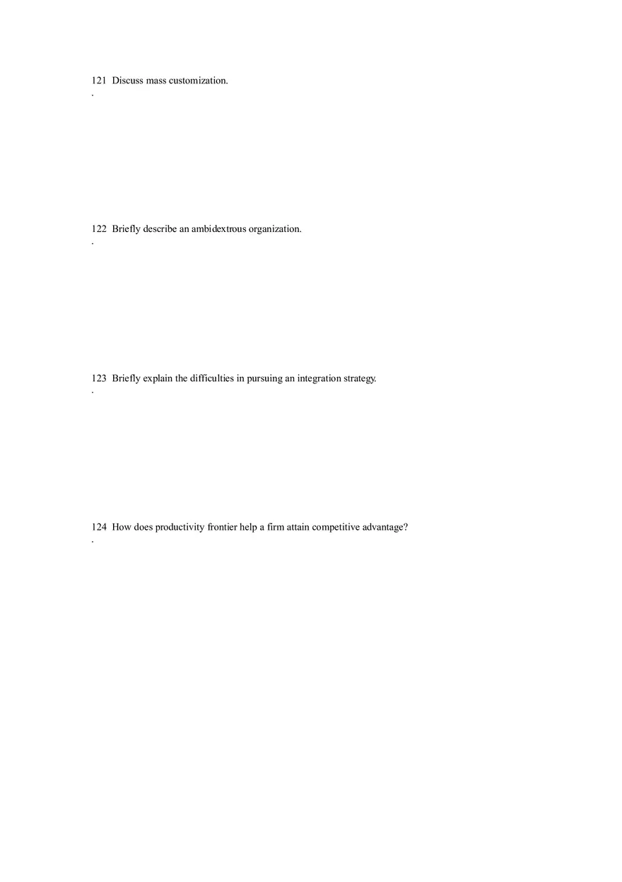 Differentiation, Cost Leadership, and Integration Part 3 - Page 6