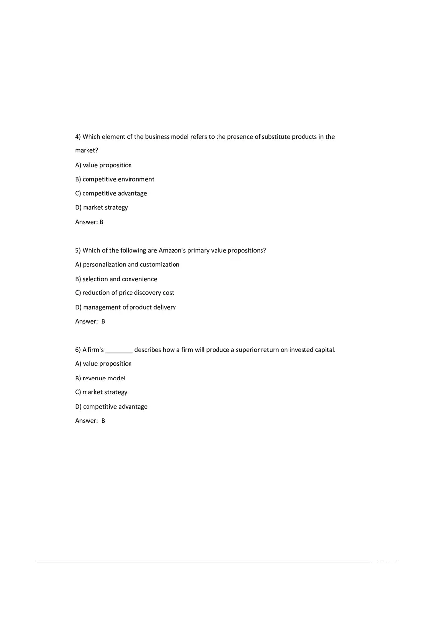 Chapter 2 E-commerce Business Models and Concepts (Answer Key) 1 - Page 2