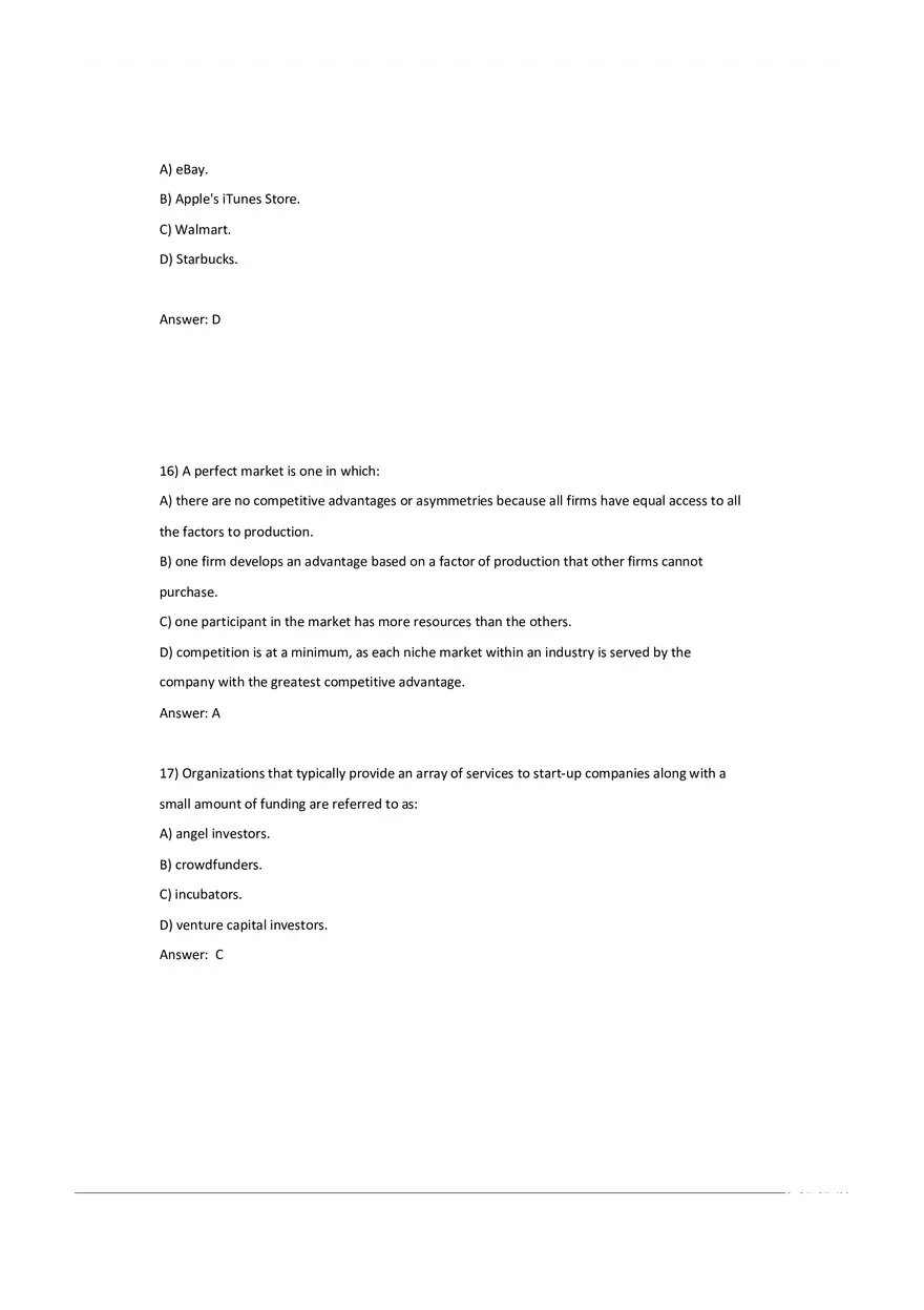 Chapter 2 E-commerce Business Models and Concepts (Answer Key) 1 - Page 6