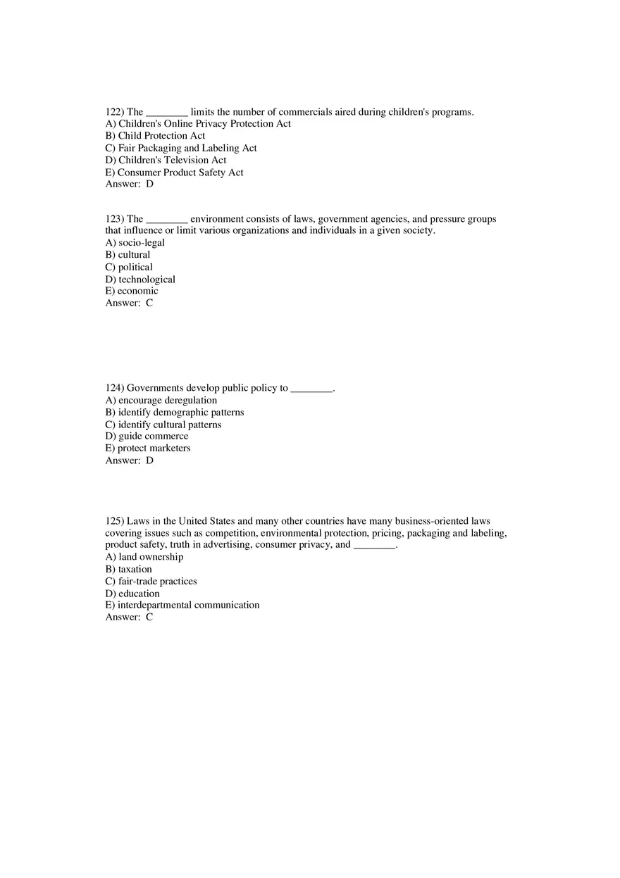 Analyzing the Marketing Environment Part 5 - Page 8