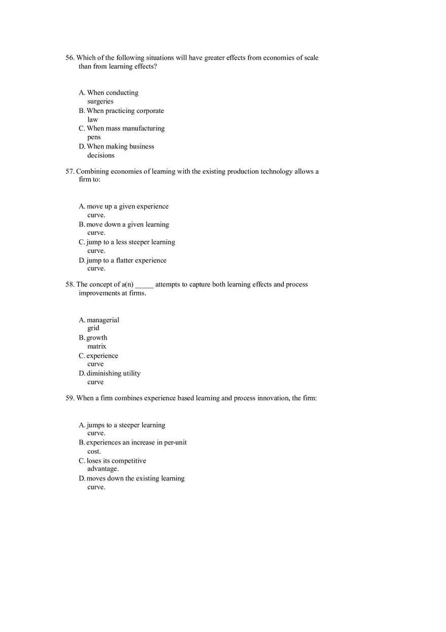 Differentiation, Cost Leadership, and Integration Part 2 - Page 7