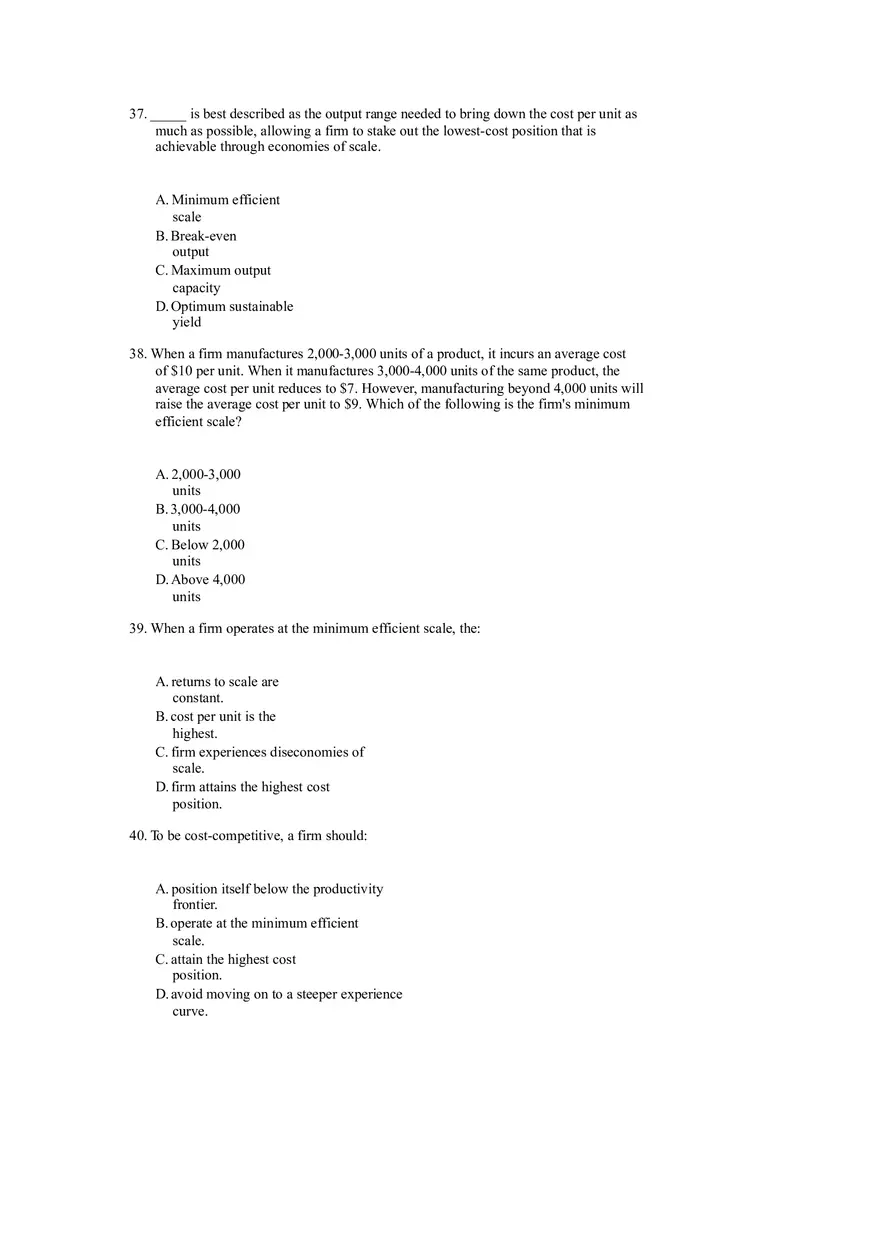 Differentiation, Cost Leadership, and Integration Part 2 - Page 2