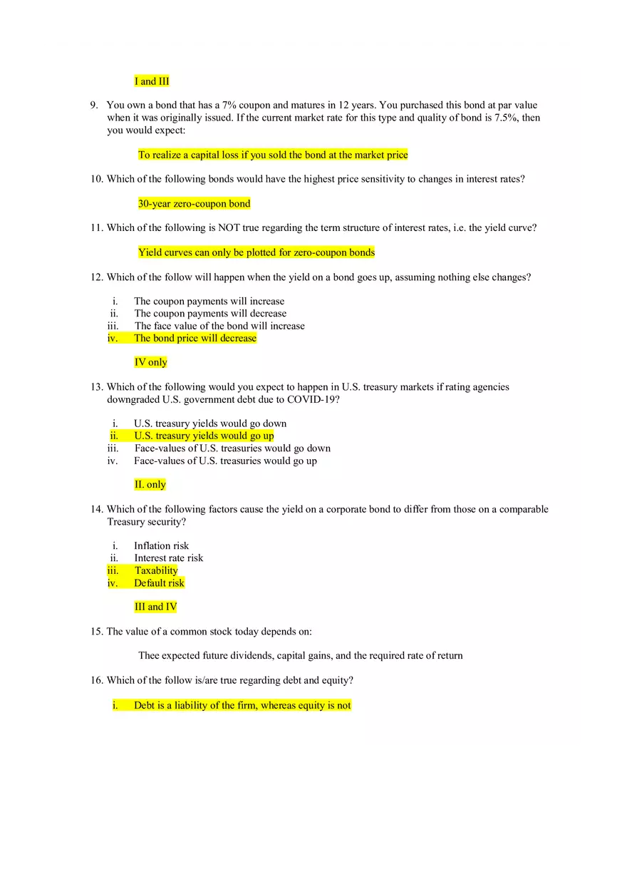Maximize the Current Value Per Share Questions - Page 2