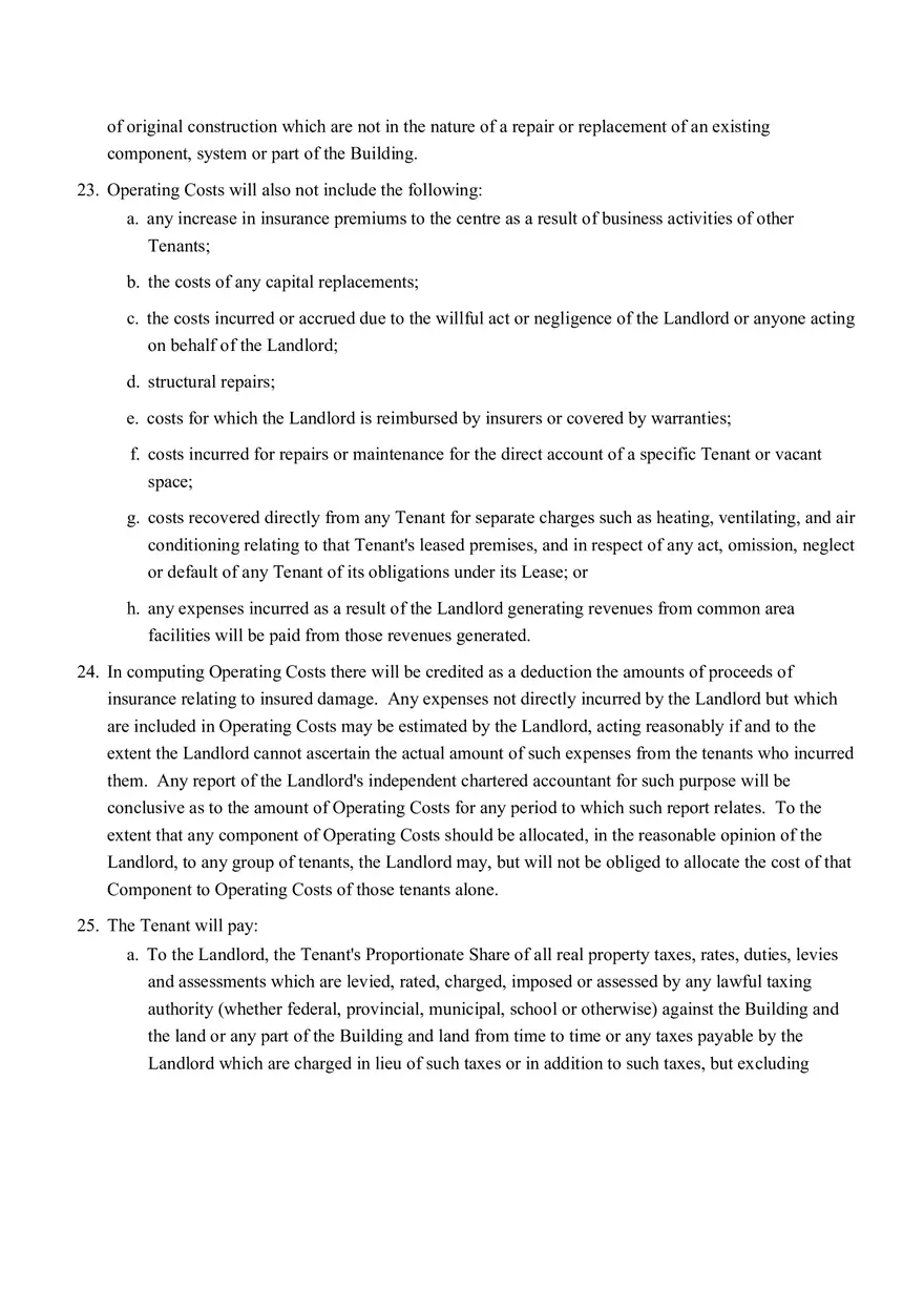 Sample Commercial Lease Agreement Part 1 - Page 7