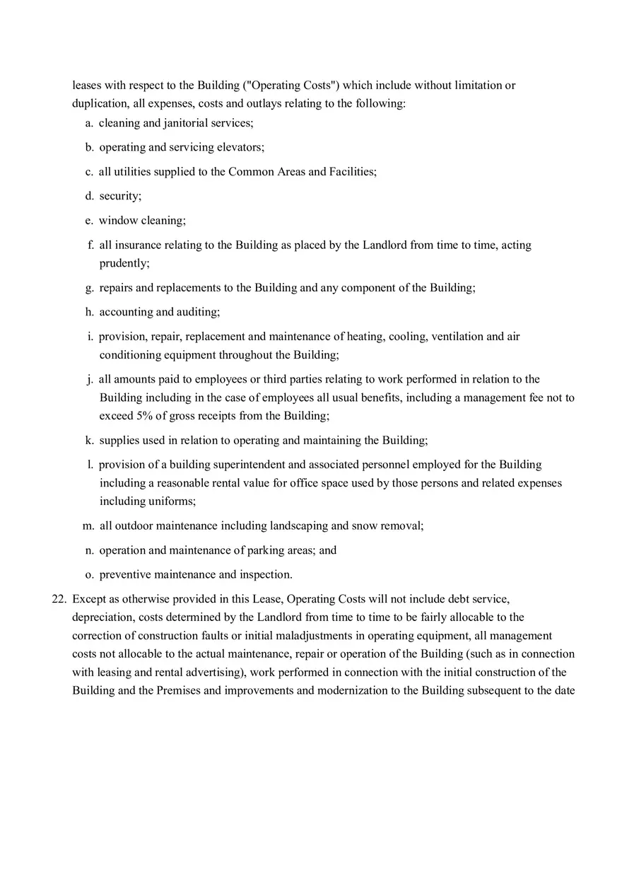 Sample Commercial Lease Agreement Part 1 - Page 6