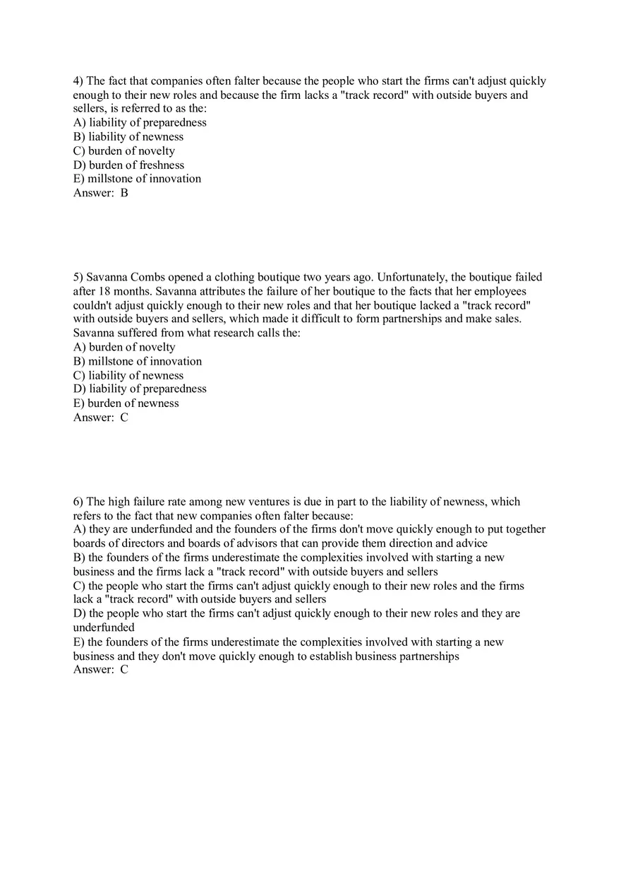 Building a New Venture Team Answer Key 1 - Page 2