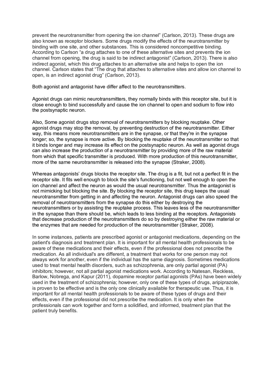 Drugs Agonist Or Antagonist Lecture Notes - Page 3