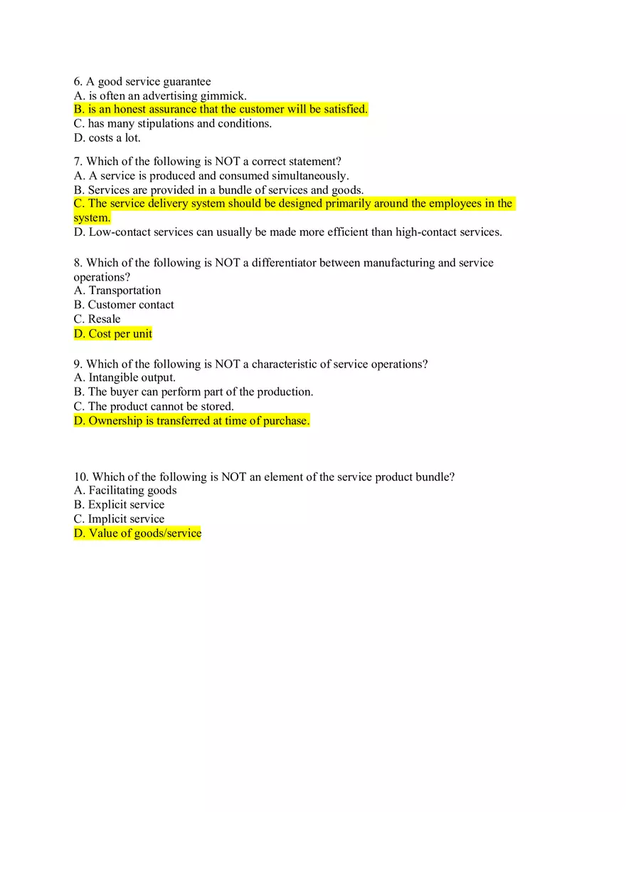 Service Delivery System Design - Page 2