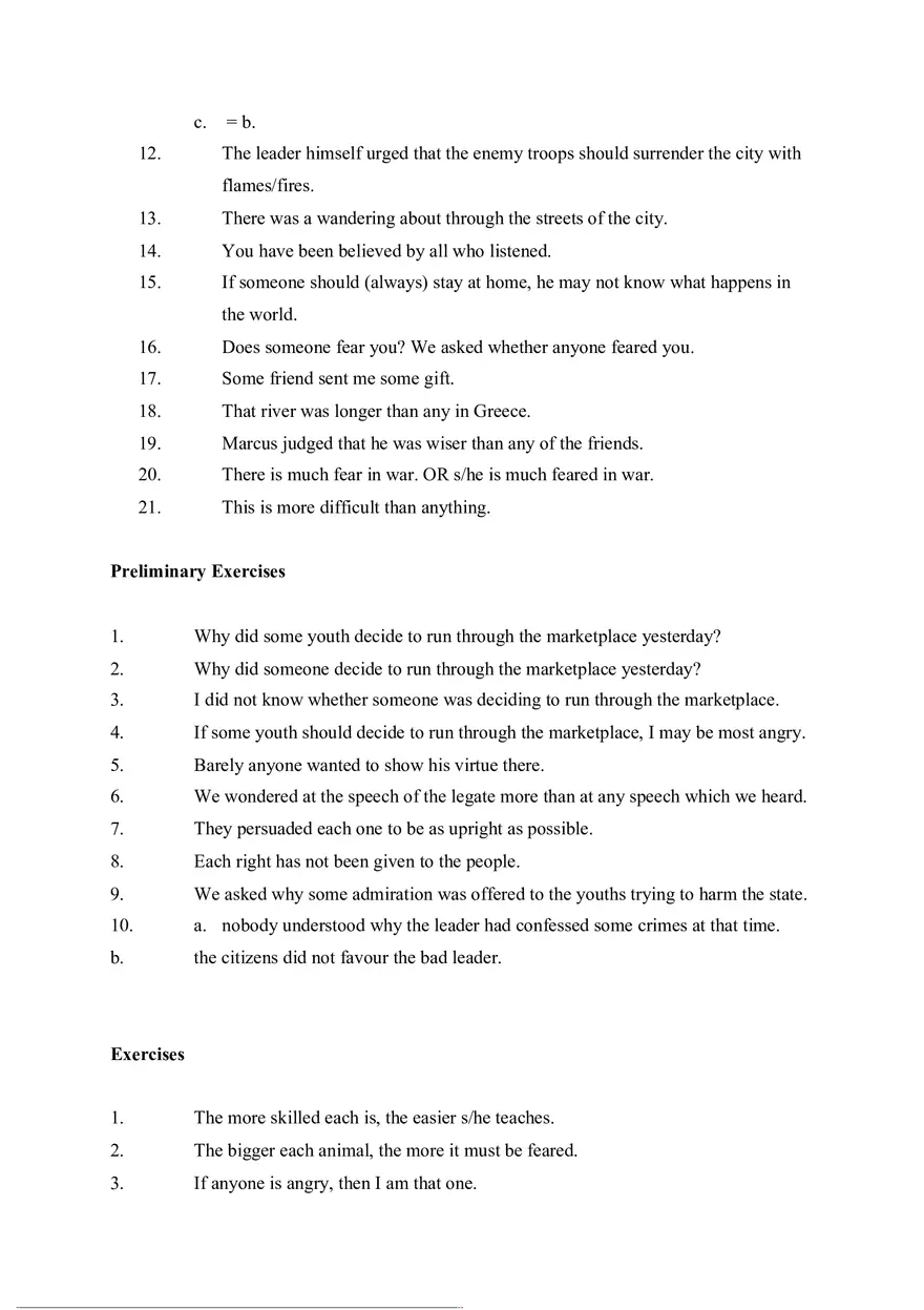 Answer Key for Latin. An Intensive Course Part 7 - Page 2