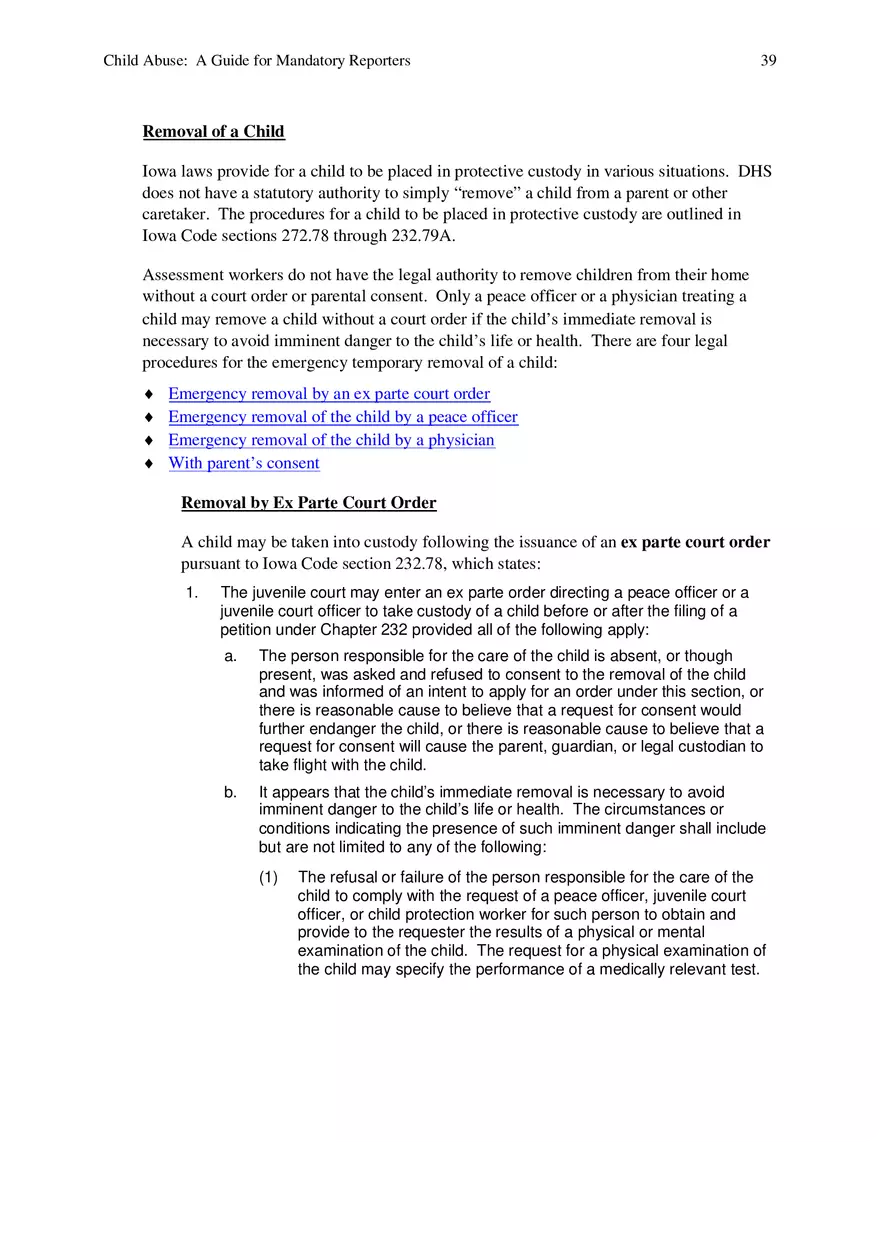 Child Abuse - A Guide for Mandatory Reporters Part 4 - Page 9